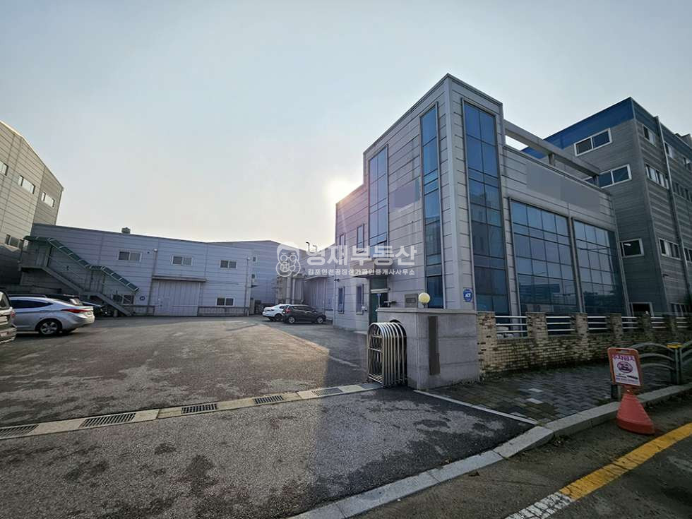 경기 김포시 양촌읍 학운리 학운산단 C25 29 단독 공장 사무실 기숙사 매매 매물번호 11349 사진 1