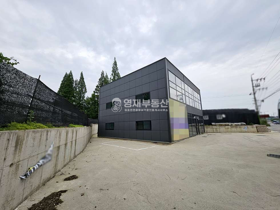 경기 김포시 대곶면 송마리 4차선 대로접 광고효과 좋은 신축 상가 매매 매물번호 10975 사진 4