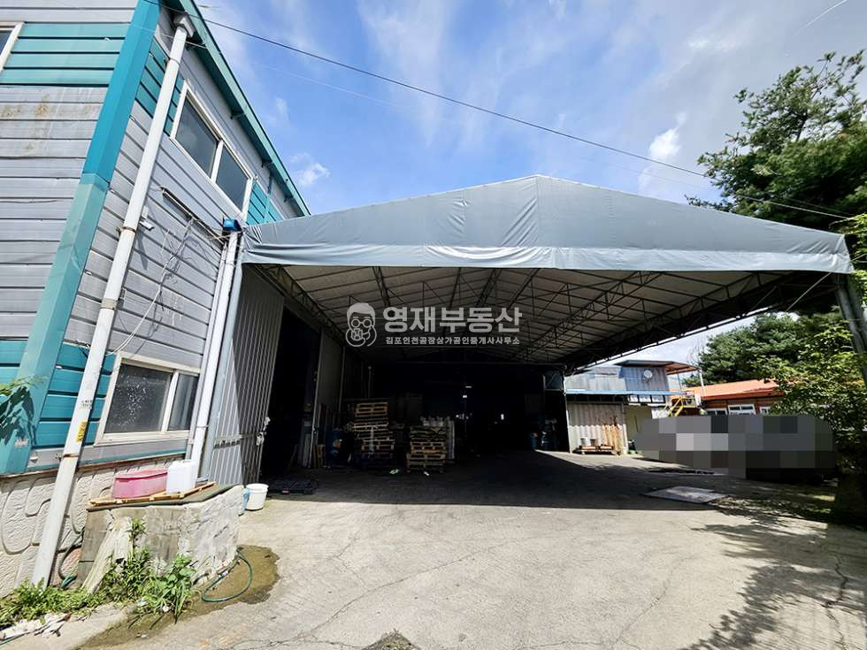 경기 김포시 통진읍 고정리 500kw 고전력 호이스트 3기 단독 공장 월세 매물번호 10916 사진 1