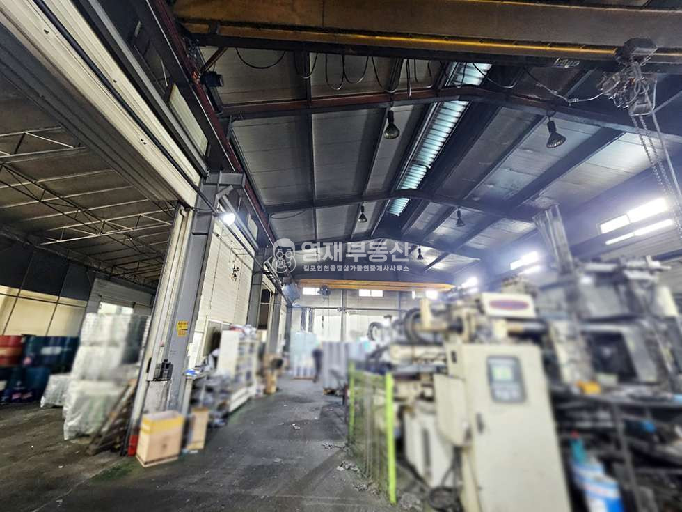경기 김포시 통진읍 고정리 500kw 고전력 호이스트 3기 단독 공장 월세 매물번호 10916 사진 5