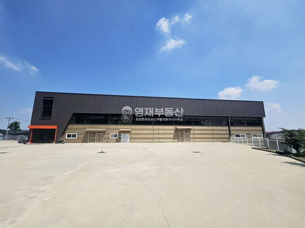 경기 김포시 통진읍 가현리 도로변 추레라O 신축급 마스크 공장 시설포함 매매 매매 매물번호 10738 사진 1