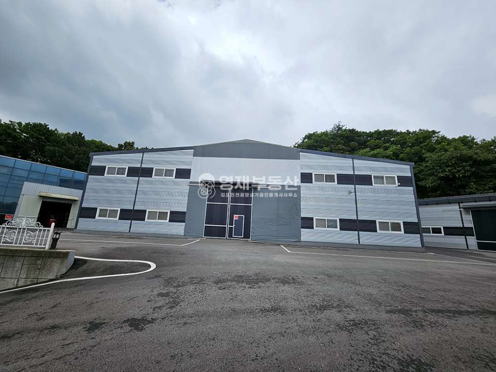 경기 김포시 월곶면 갈산리 도로변 마당넓은 단독공장.창고 사무실.추레라OK 매매 매물번호 10713 사진 1