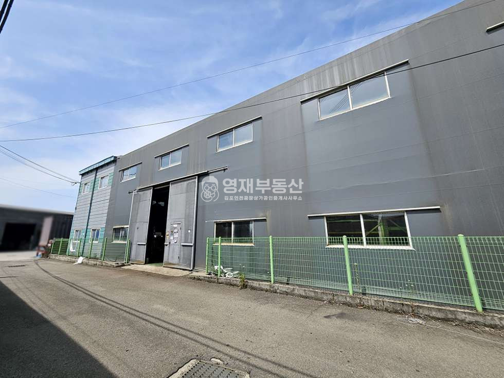 경기 김포시 양촌읍 유현리 김포신도시 구래 도심인근 위치좋은 호이스트 공장 매매 매물번호 10619 사진 9