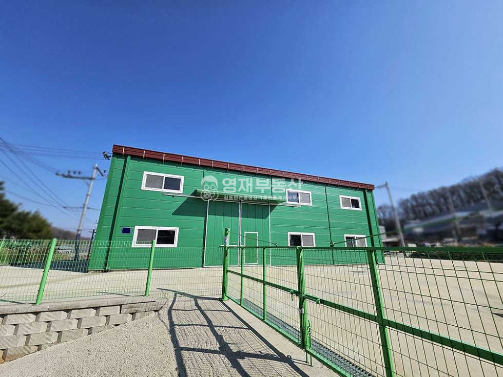 경기 김포시 대곶면 대벽리 위치.가격좋은 2차선 도로변 신축공장 대형차 원활 매매 매물번호 10503 사진 2