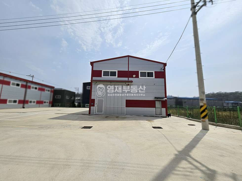경기 김포시 대곶면 석정리 대곶IC 10분 신축첫입주 소형공장 계획관리 매매 매물번호 10500 사진 2