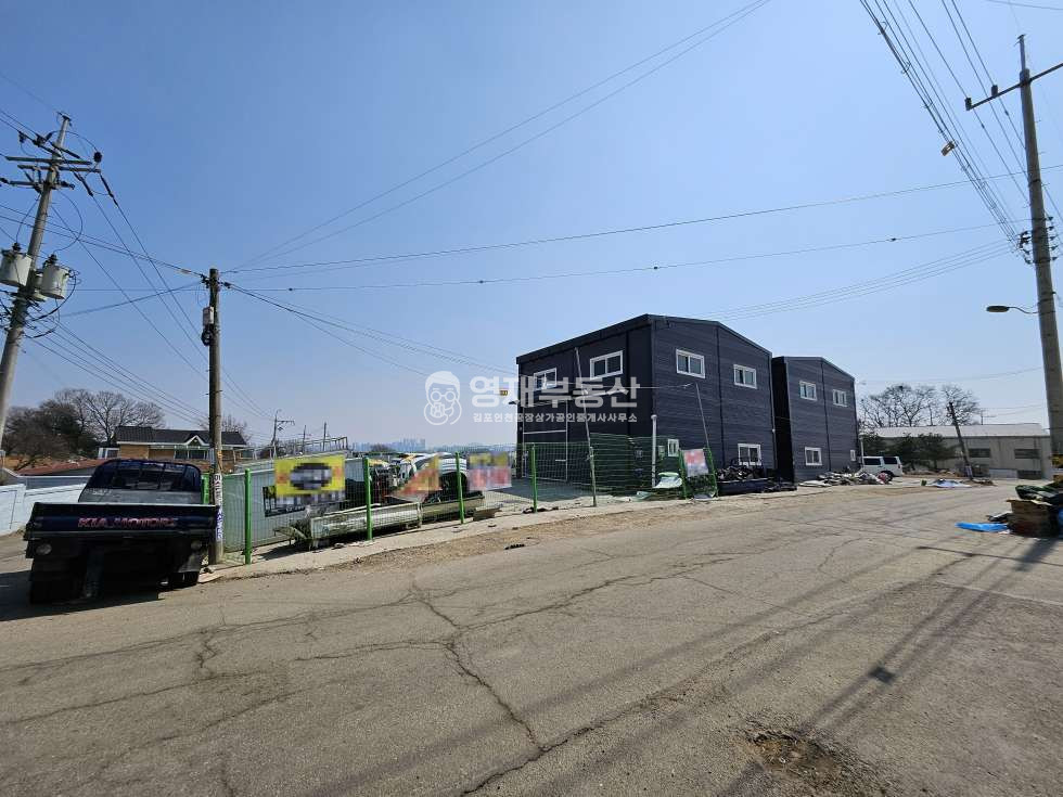 경기 김포시 대곶면 초원지리 대곶 IC 근처 신축 소형 제조 공장 창고 즉시입주 매매 매물번호 10453 사진 1