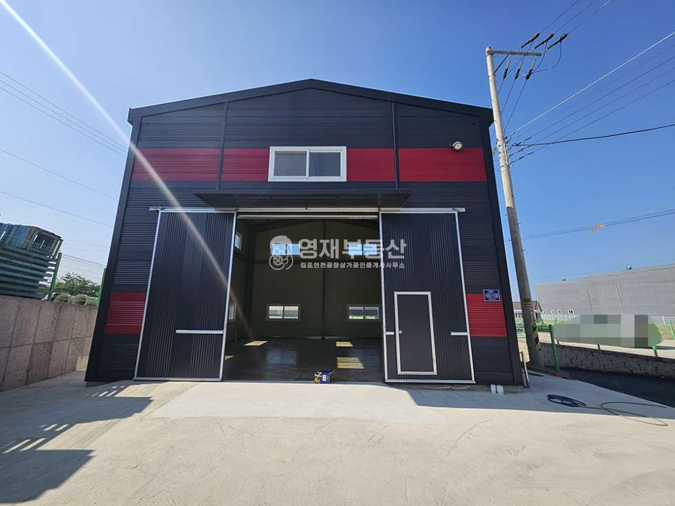 경기 김포시 대곶면 율생리 대곶IC 2km 대로변 인접 추레라 가능 신축 분양 매매 매물번호 10634 사진 6
