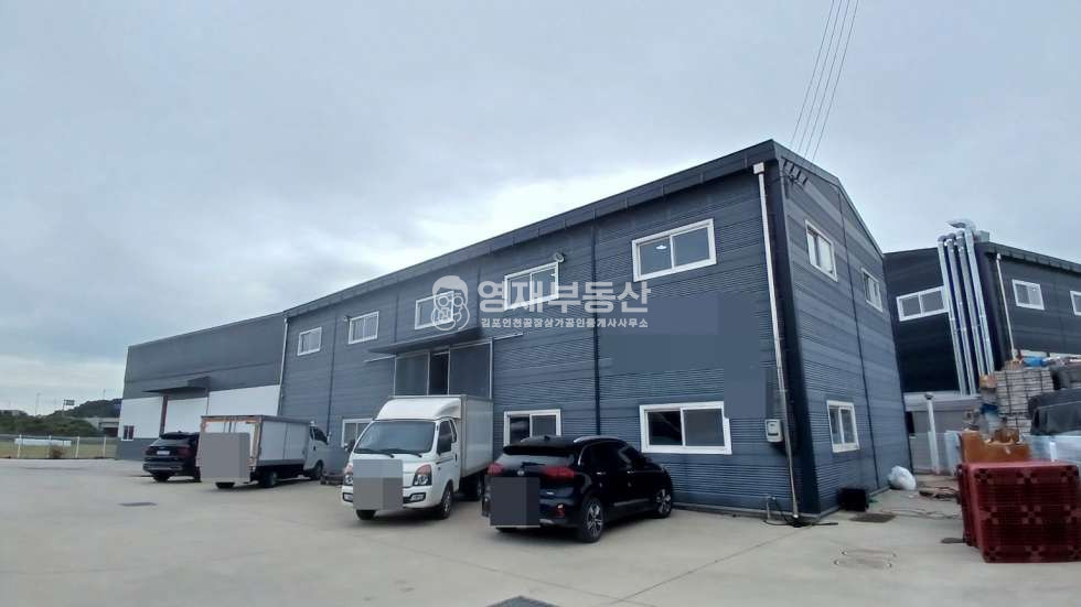 경기 김포시 양촌읍 대포리 검단양촌ic 3분거리 단독공장 대지450평 + 컨테이너 및 내부사무실완비 월세 매물번호 11523 사진 5