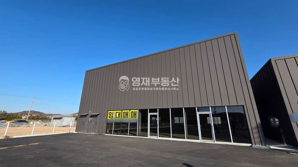 경기 김포시 월곶면 군하리 군하오거리 2차선대로변 노출좋은 신축상가 월세 매물번호 11456 사진 2