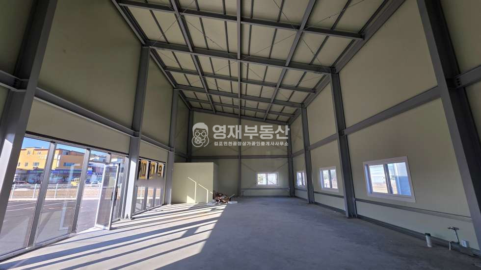 경기 김포시 월곶면 군하리 군하오거리 2차선대로변 노출좋은 신축상가 월세 매물번호 11456 사진 4