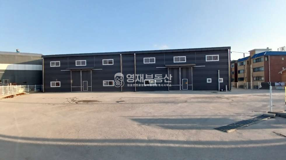 경기 김포시 대곶면 상마리 대곶 상마리 신축공장 임대 (전용 106평 임대) 월세 매물번호 10954 사진 1