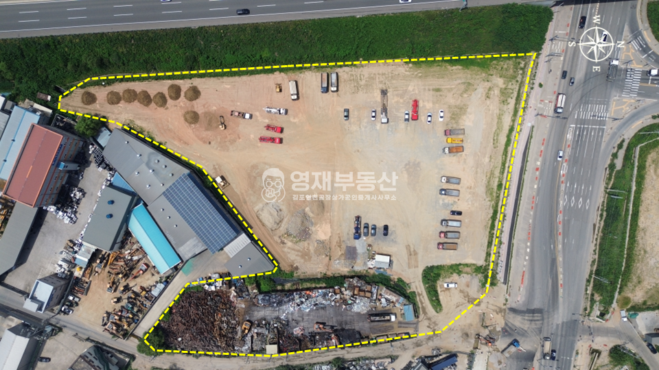 인천 검단구 오류동 오류동 8차선 나대지 임대 주기장 자동차수출업 추천 월세 매물번호 10669 사진 1