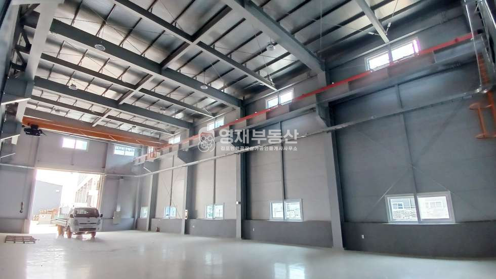 경기 김포시 양촌읍 학운리 학운산단 인기 소형공장 전용 100평 첫입주 공장임대 월세 매물번호 10818 사진 5