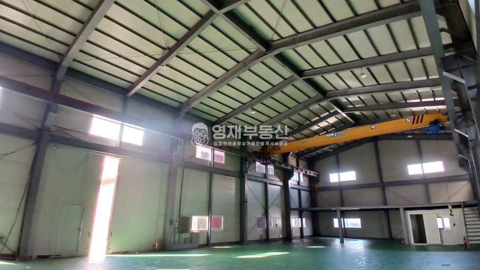 인천 검단구 오류동 검단산단 마당넓은 호이스트3톤 공장임대 월세 매물번호 10571 사진 6