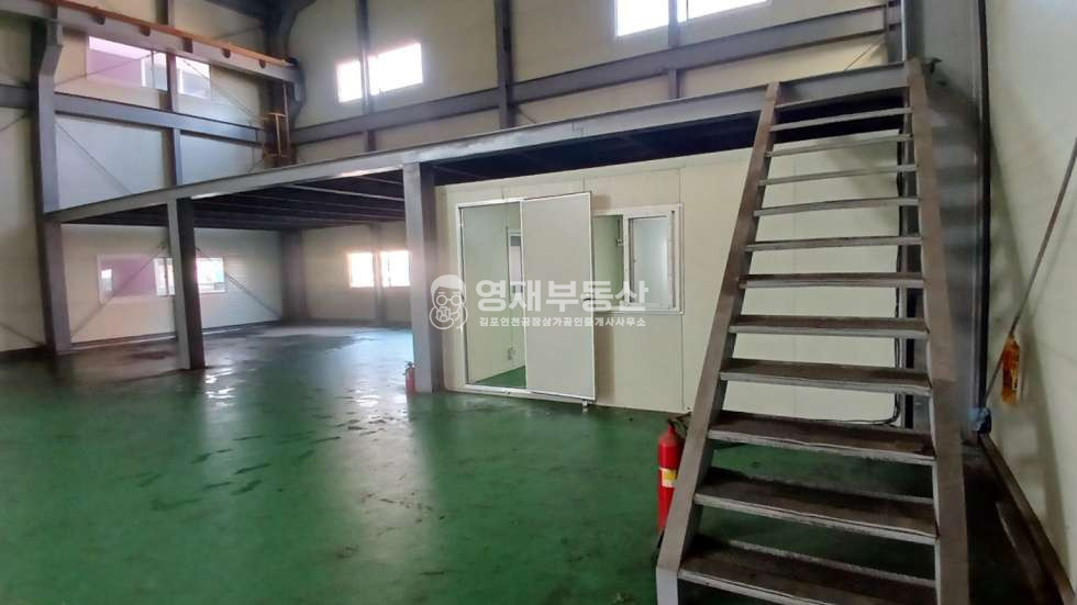 인천 검단구 오류동 검단산단 마당넓은 호이스트3톤 공장임대 월세 매물번호 10571 사진 8