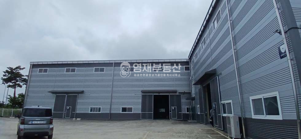 경기 김포시 양촌읍 학운리 학운리 물류창고 추천 (전용 324평) 단독마당 공장임대 월세 매물번호 10108 사진 1