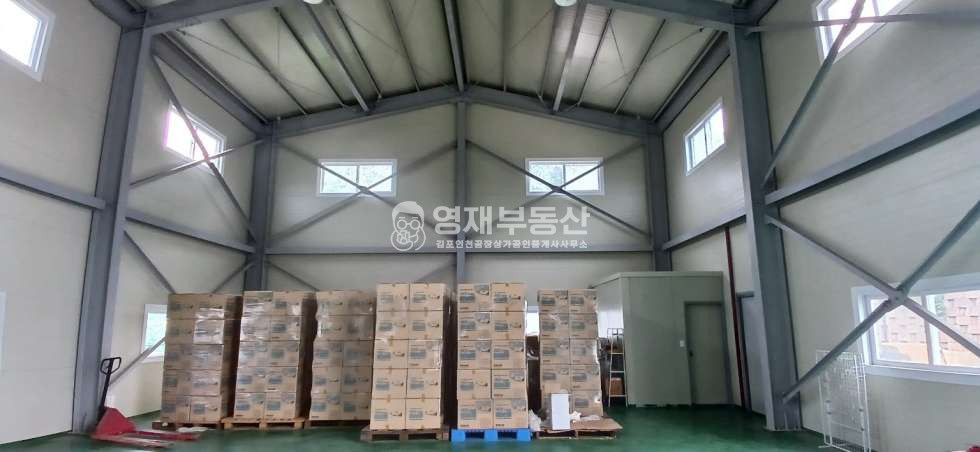 인천 검단구 오류동 검단양촌IC 5분컷 신축공장임대 (전용 145평) 자동도어 월세 매물번호 10162 사진 7