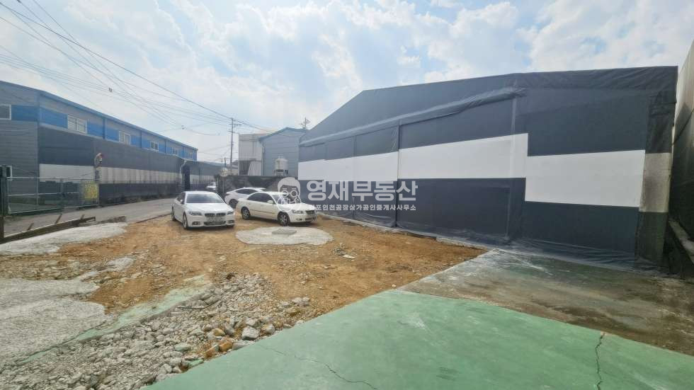 경기 김포시 대곶면 율생리 대곶ic인근 40피트추레라진입 넓은가설천막 마당리모델링완료 공장임대 월세 매물번호 11897 사진 1