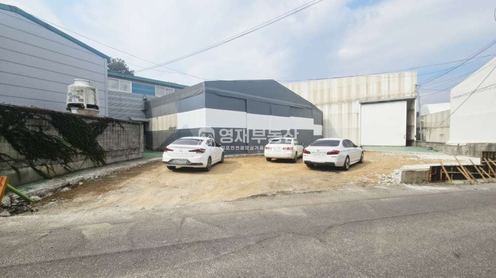 경기 김포시 대곶면 율생리 대곶ic인근 40피트추레라진입 넓은가설천막 마당리모델링완료 공장임대 월세 매물번호 11897 사진 4