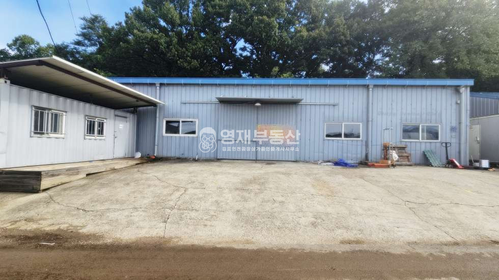 경기 김포시 고촌읍 풍곡리 김포ic 부근 서울 인접 저렴하고 민원없는 도로변공장 임대 컨테이너사무실 월세 매물번호 11904 사진 1