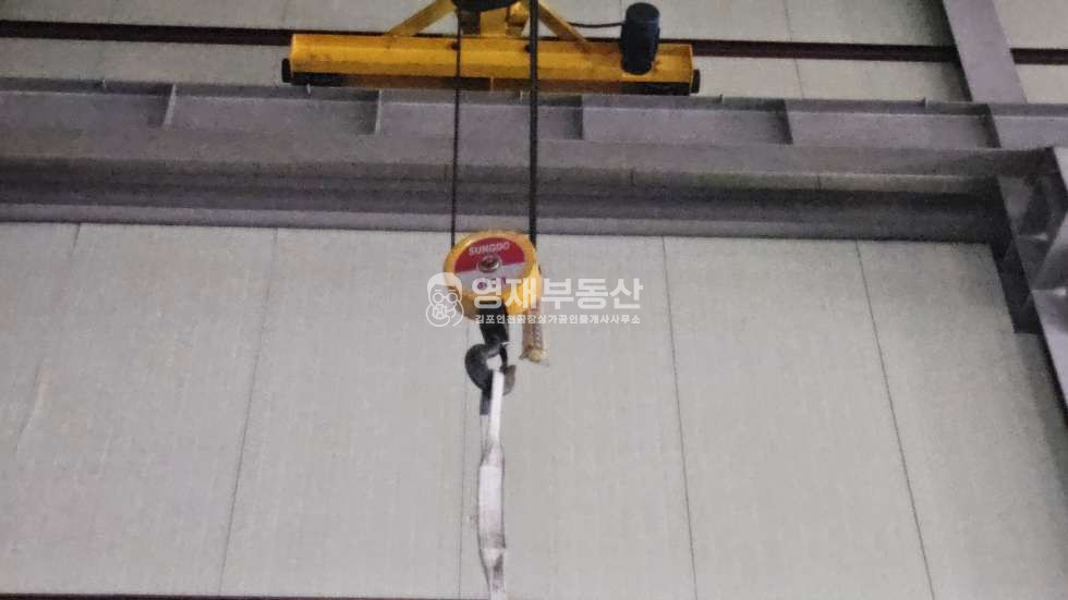 경기 김포시 양촌읍 학운리 학운산업단지 100p 높은층고 호이스트공장 임대 월세 매물번호 11685 사진 4